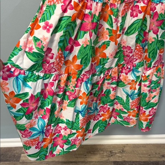 Floral Kids Casual Dress - Picture 5 of 10